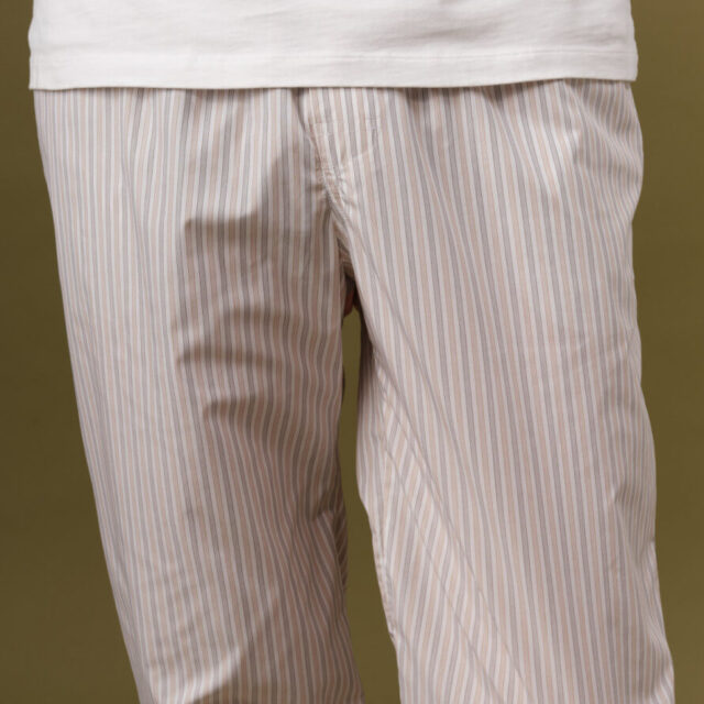 Montlimart - PYJAMA REVE RAYURES TERRACOTTA