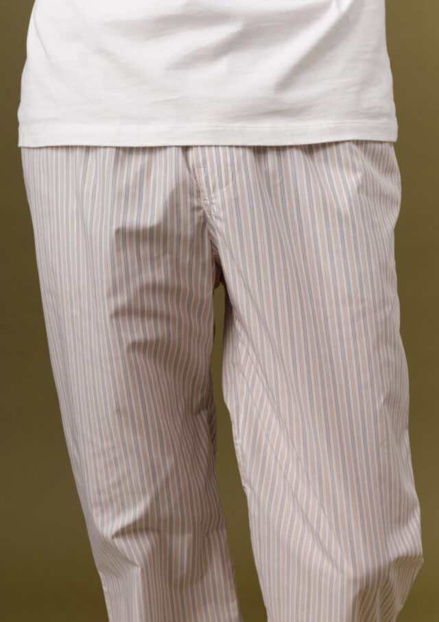 Montlimart - PYJAMA REVE RAYURES TERRACOTTA