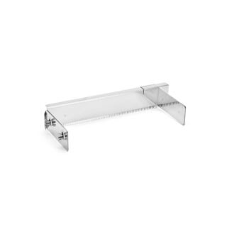 Raplette Pascal DE BUYER en inox réglable avec double peigne à crème par la marque de Buyer de Buyer - Raplette Pascal DE BUYER en inox réglable avec double peigne à crème
