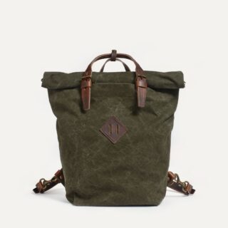 Bleu de Chauffe - Sac à dos Woody 25L – Kaki Foncé stonewashed