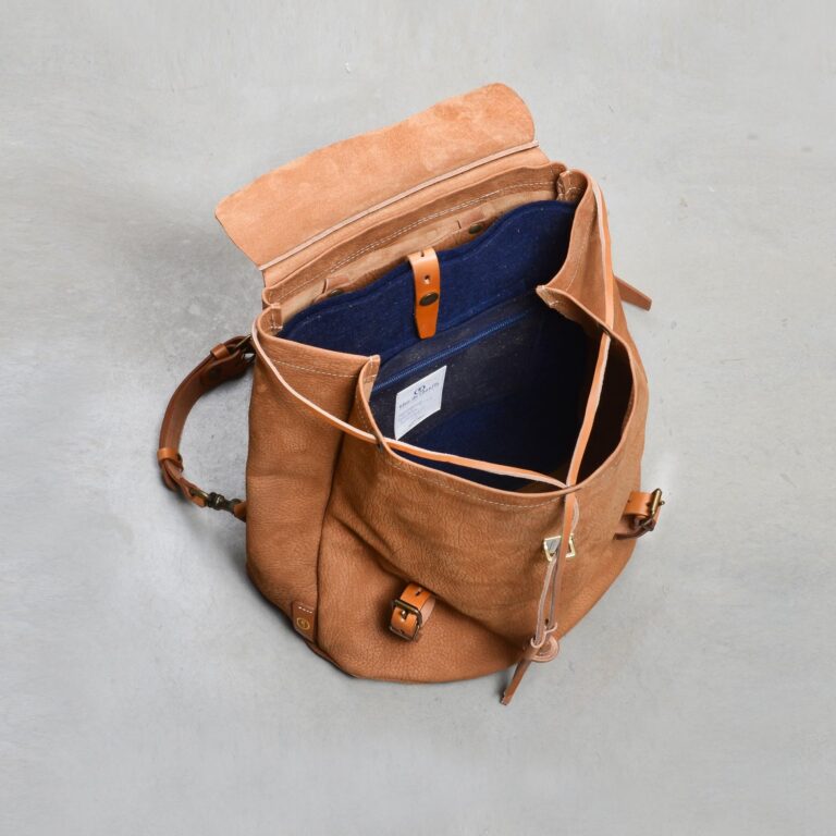 Bleu De Chauffe - Sac à dos Zibeline - Camel
