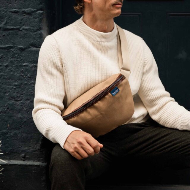 Bleu De Chauffe - Sac Banane New Beat XL - Camel BM