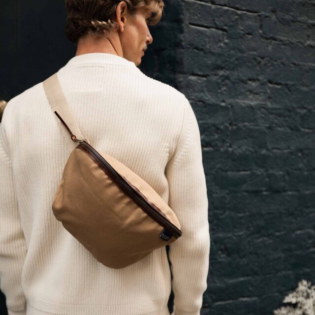 Bleu De Chauffe - Sac Banane New Beat XL - Camel BM