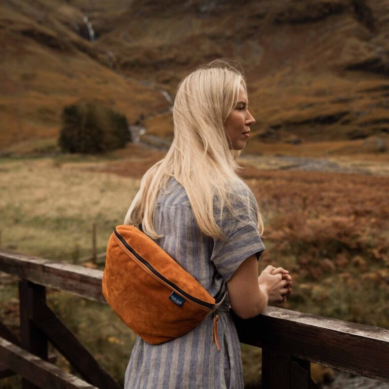 Bleu De Chauffe - Sac Banane New Beat XL - Ocre
