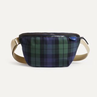 Bleu de Chauffe - Sac Banane New Beat XL – Tartan Bleu