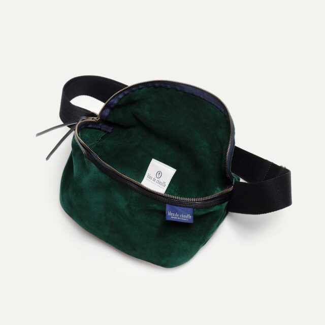 Bleu De Chauffe - Sac Banane New Beat XL - Vert Foncé