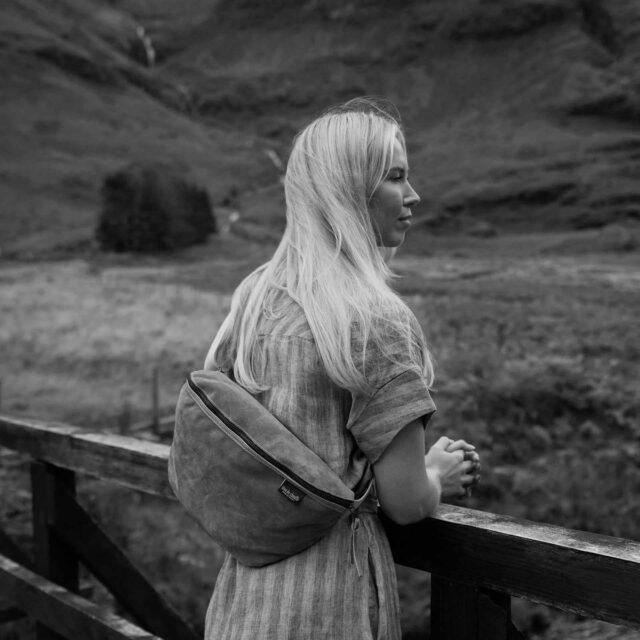 Bleu De Chauffe - Sac Banane New Beat XL - Vert Foncé