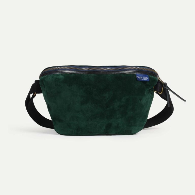 sac banane new beat xl vert fonce Bleu De Chauffe - Sac Banane New Beat XL - Vert Foncé