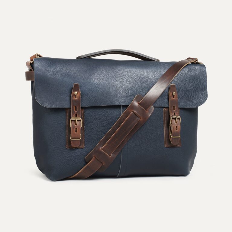 Bleu De Chauffe - Sac besace Lucien - Bleu Marin