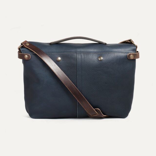 Bleu De Chauffe - Sac besace Lucien - Bleu Marin