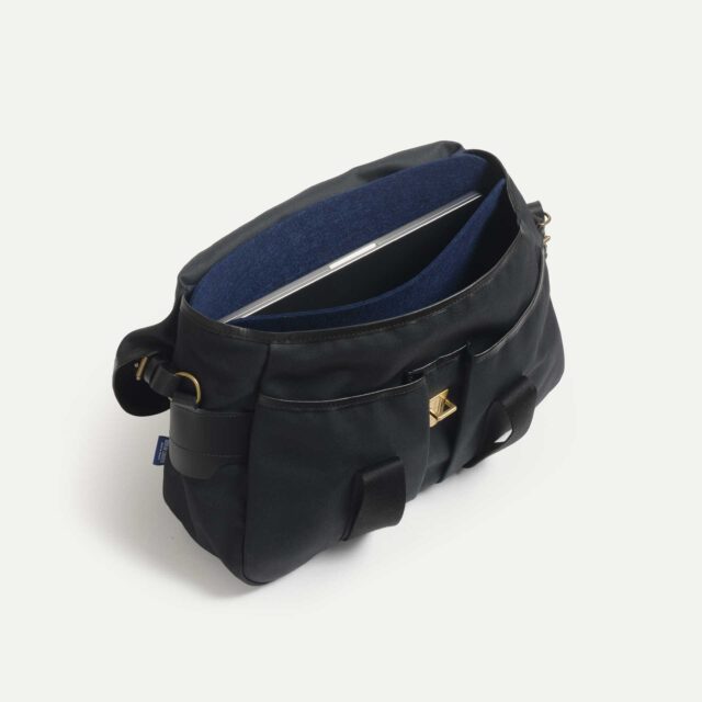 Bleu De Chauffe - Sac business Musette - Noir BM