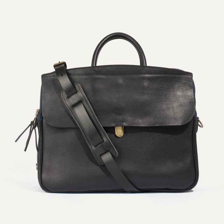 Bleu De Chauffe - Sac business Zeppo - Noir
