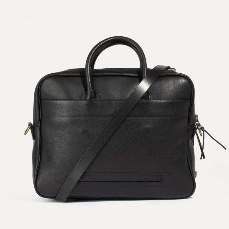 Bleu De Chauffe - Sac business Zeppo - Noir