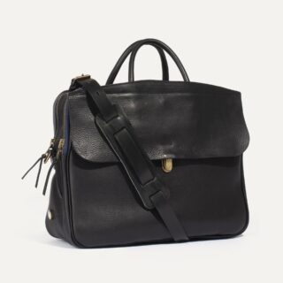 Bleu de Chauffe - Sac business Zeppo  Noir