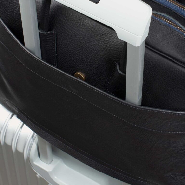 Bleu De Chauffe - Sac business Zeppo - Noir