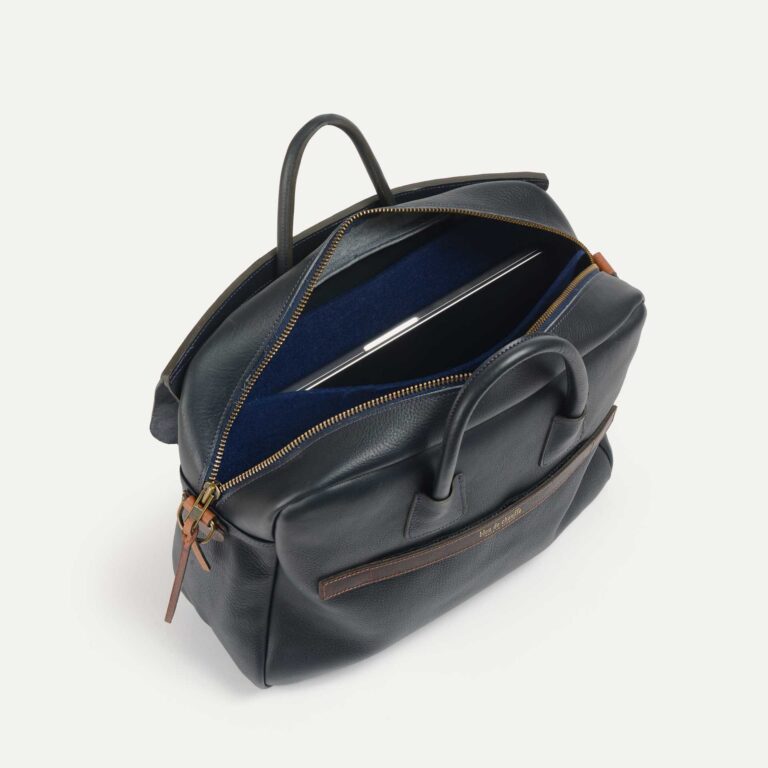 Bleu De Chauffe - Sac Business Zeppo Solo - Bleu Marin