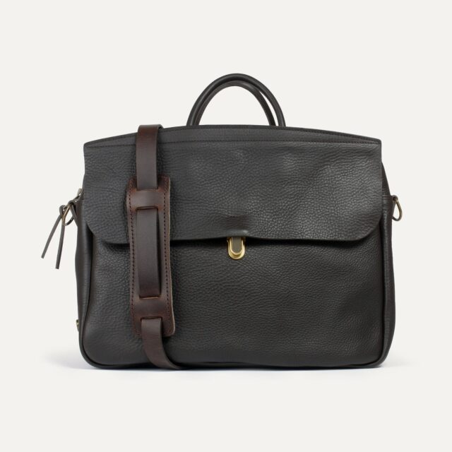 Bleu De Chauffe - Sac Business Zeppo Solo - Marron Brun