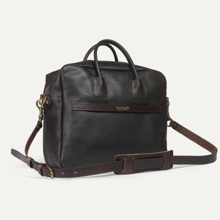 Bleu De Chauffe - Sac Business Zeppo Solo - Marron Brun