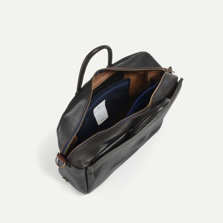 Bleu De Chauffe - Sac Business Zeppo Solo - Marron Brun