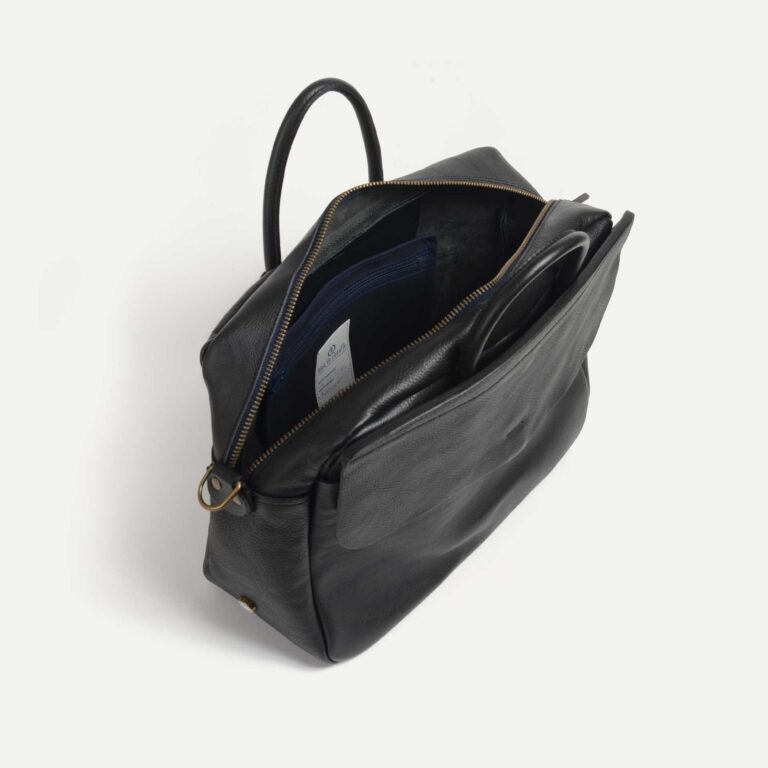 Bleu De Chauffe - Sac Business Zeppo Solo - Noir