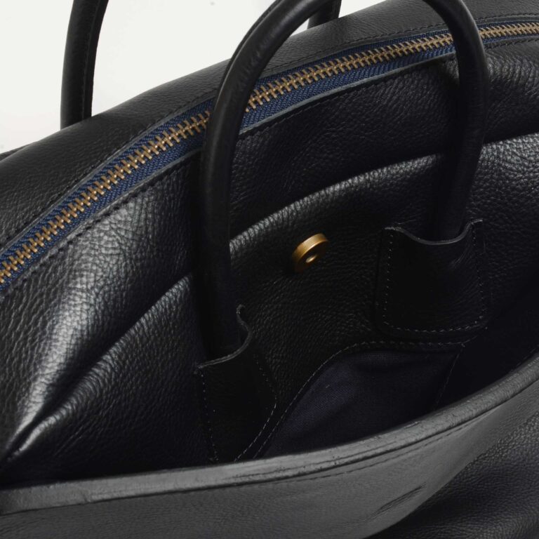 Bleu De Chauffe - Sac Business Zeppo Solo - Noir