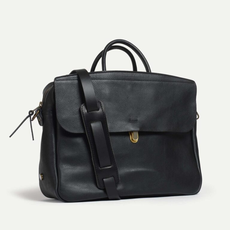 Bleu De Chauffe - Sac Business Zeppo Solo - Noir