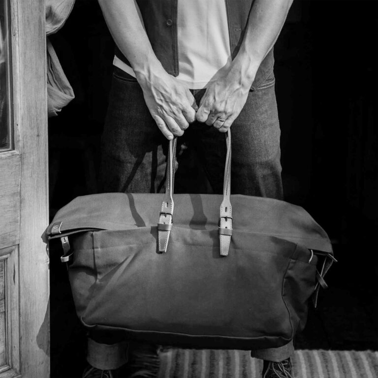 Bleu De Chauffe - Sac de voyage Cabine - Camel  BM