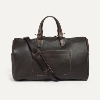 Bleu de Chauffe - Sac de voyage Hobo – Marron Brun