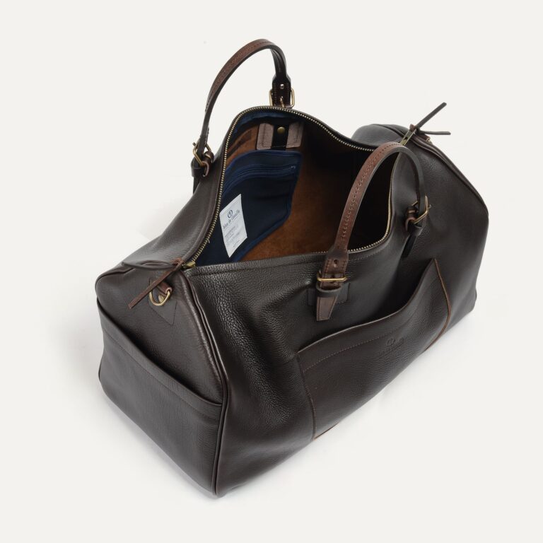 Bleu De Chauffe - Sac de voyage Hobo - Marron Brun