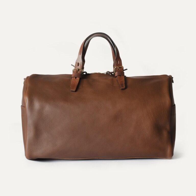 Bleu De Chauffe - Sac de voyage Hobo - Brun ambré