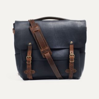 Bleu de Chauffe - Sac Postier Eclair L – Bleu Marin