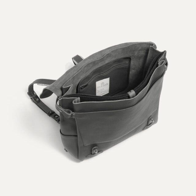 Bleu De Chauffe - Sac Postier Eclair L - Bleu Marin