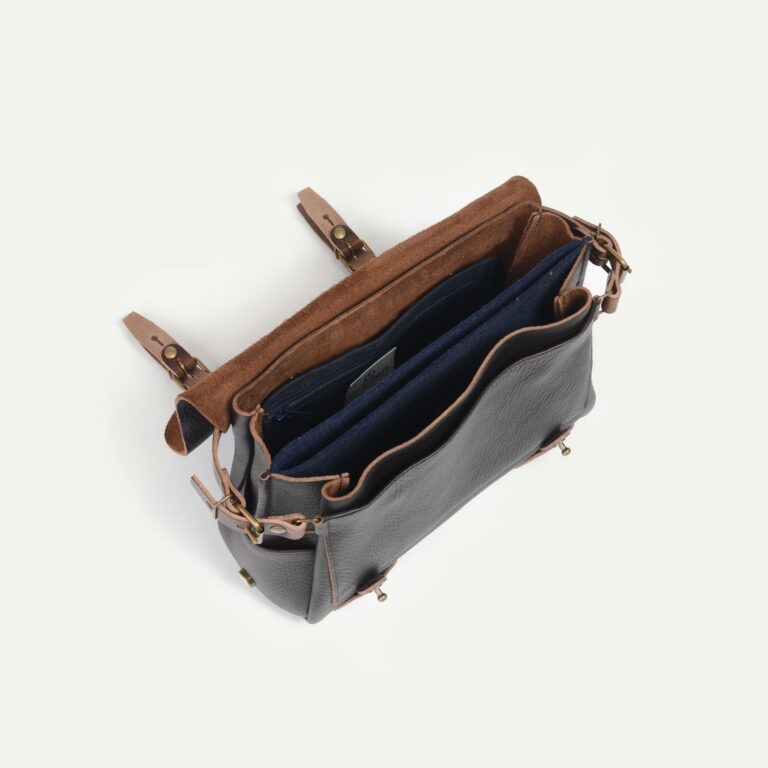 Bleu De Chauffe - Sac Postier Eclair S - Marron brun
