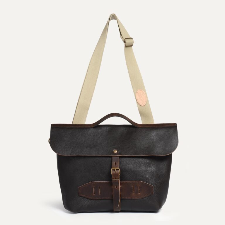 Bleu De Chauffe - Sac Postier Lazard - Marron brun