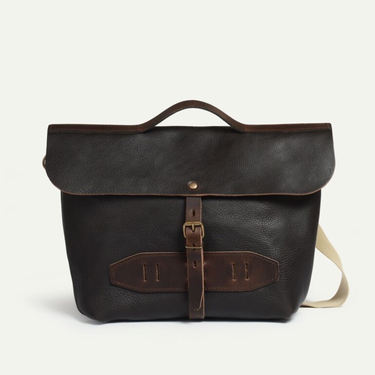 Bleu De Chauffe - Sac Postier Lazard - Marron brun