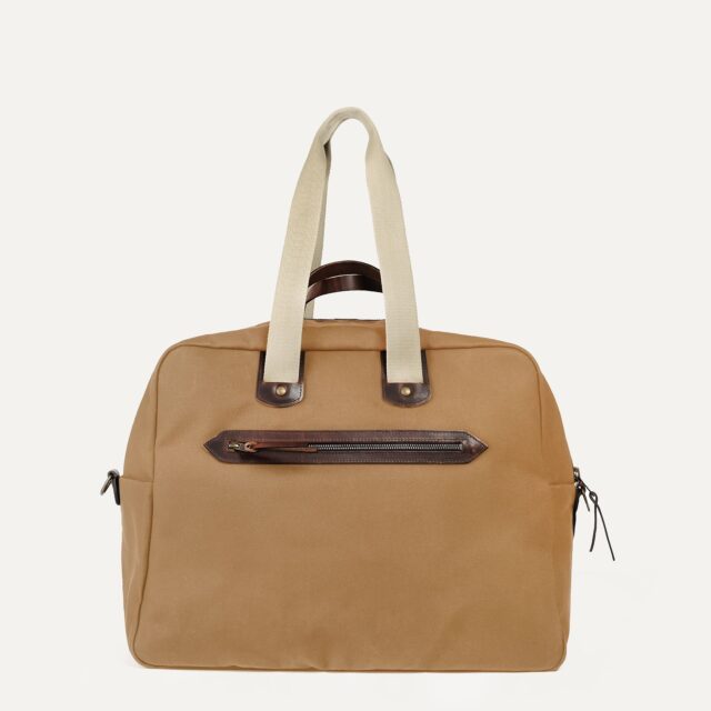 Bleu De Chauffe - Sac voyage aviateur Missak - Camel BM