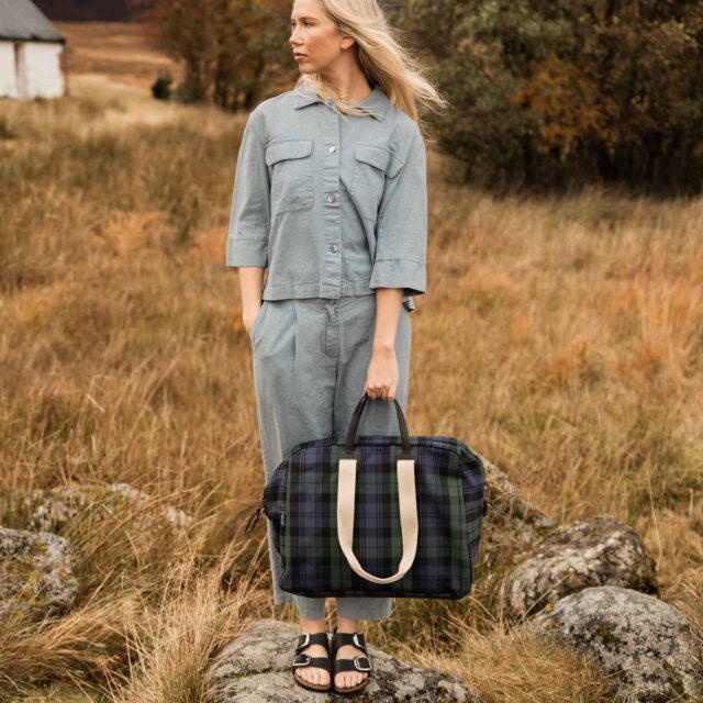 Bleu De Chauffe - Sac voyage aviateur Missak - Camel BM