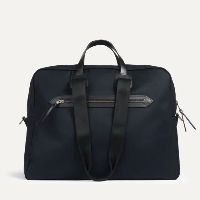 Bleu de Chauffe - Sac voyage aviateur Missak – Noir BM