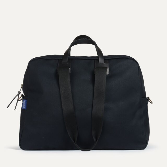 Bleu De Chauffe - Sac voyage aviateur Missak - Noir BM