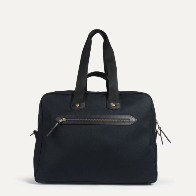 Bleu De Chauffe - Sac voyage aviateur Missak - Noir BM