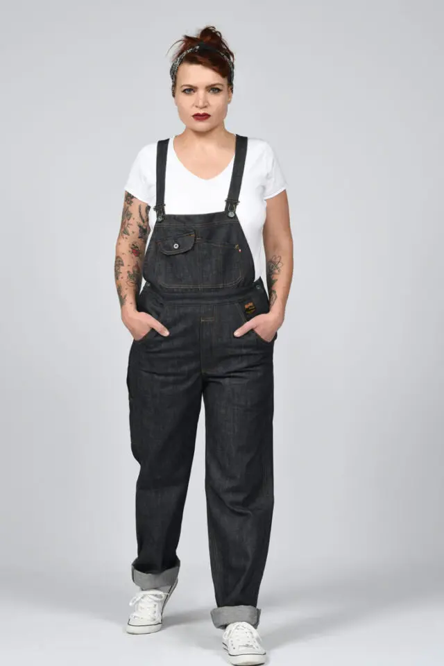 Lot De 12 Salopettes De Travail Vintage Années 50/60 - Taille M, Bleu, Coton, Occasion Bon état