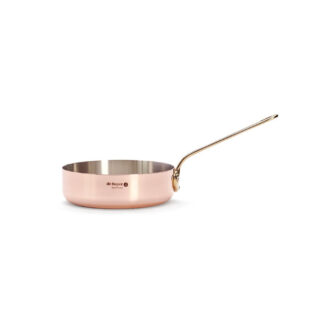 de Buyer - Sauteuse à queue inocuivre cuivre-inox laiton De Buyer – 3 tailles