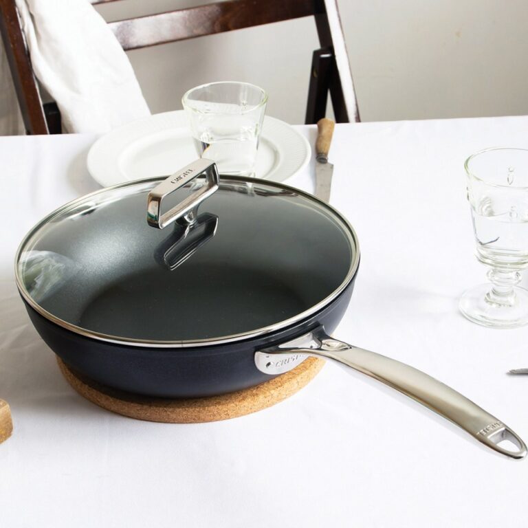 CRISTEL - Sauteuse avec poignée Cristel Castel Pro Ultralu Exceliss - 2 tailles