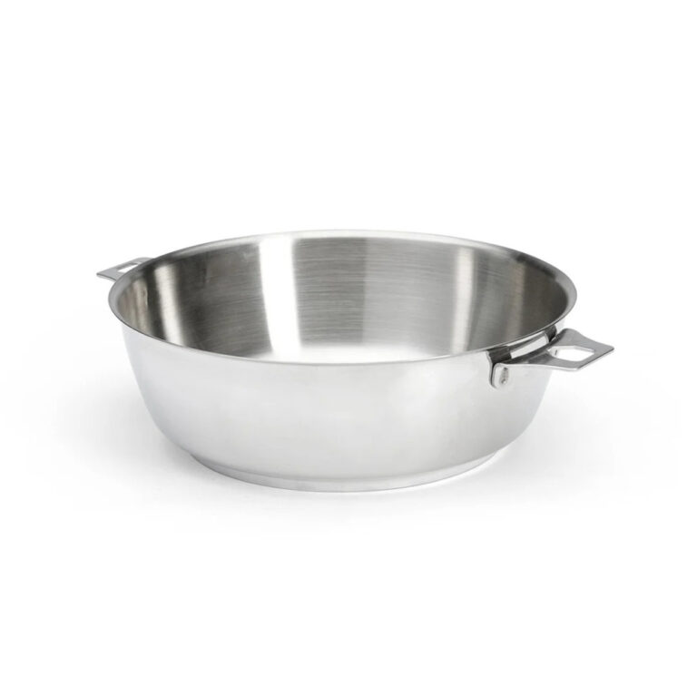 DE BUYER - Sauteuse bombée DE BUYER Milady 24cm en inox pour poignée amovible TWISTY