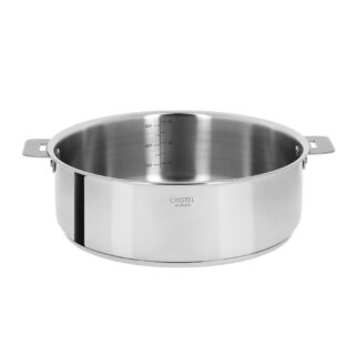 Sauteuse CRISTEL Casteline en inox – 4 tailles par la marque CRISTEL CRISTEL - Sauteuse CRISTEL Casteline en inox – 4 tailles