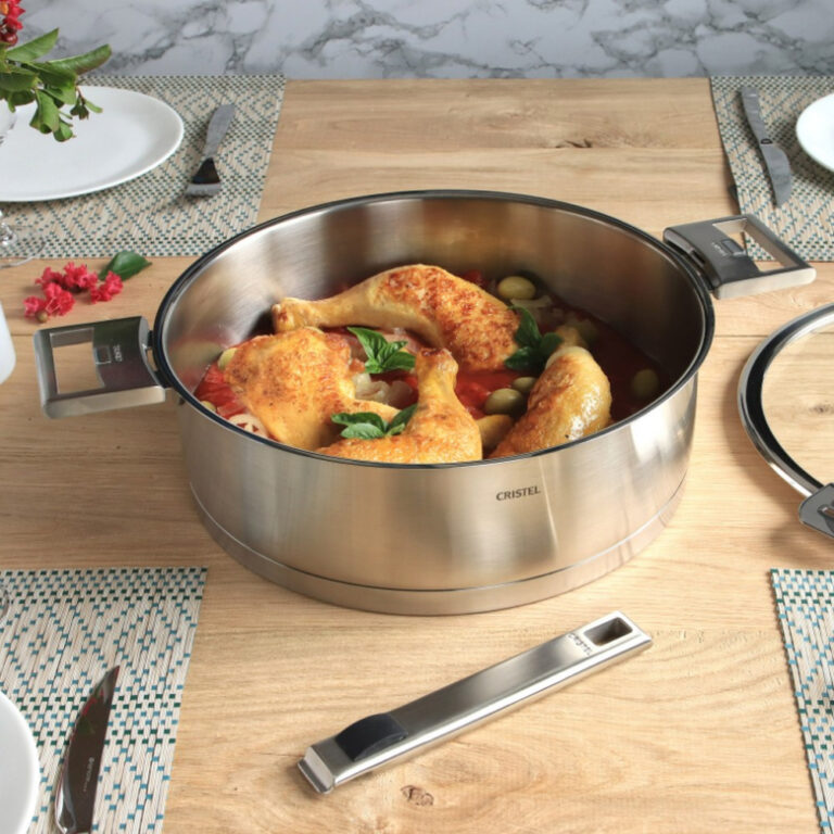 CRISTEL - Sauteuse en inox Cristel Strate amovible - 4 tailles
