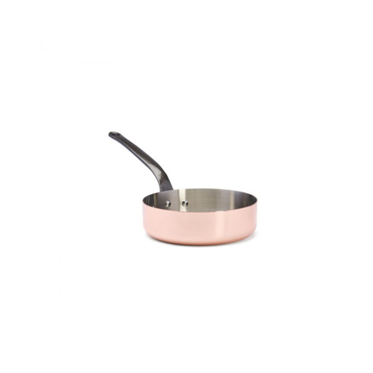 DE BUYER - Sauteuse droite DE BUYER Inocuivre cuivre-inox poignée fonte - 4 tailles