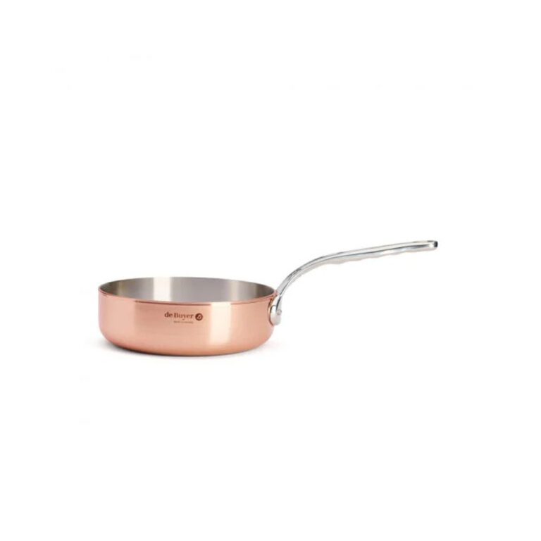 DE BUYER - Sauteuse droite DE BUYER Prima Matera en cuivre - 2 tailles