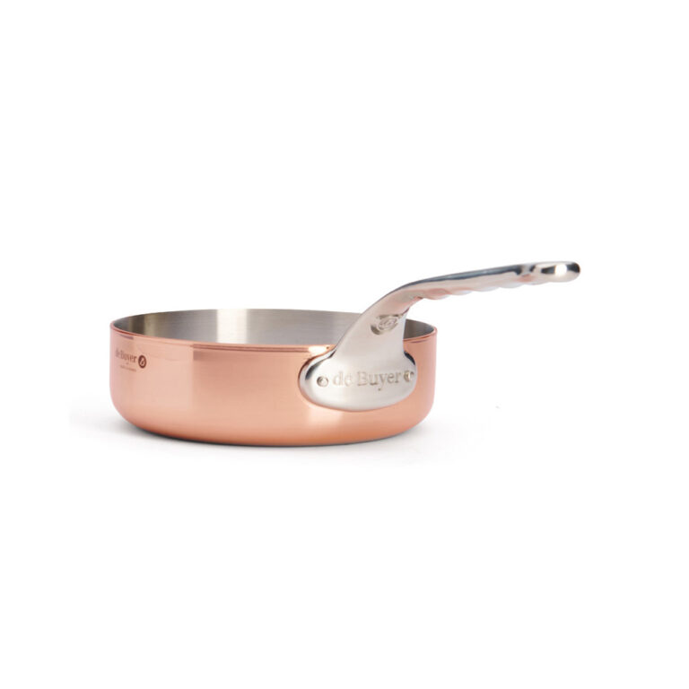 DE BUYER - Sauteuse Inocuivre De Buyer inox cuivre - 3 tailles