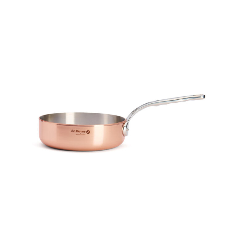 DE BUYER - Sauteuse Inocuivre De Buyer inox cuivre - 3 tailles